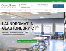 Tablet Screenshot of laundromatct.com